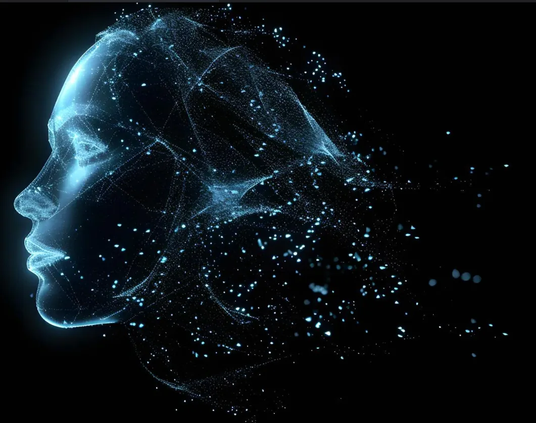 Tête holographique IA — Fruiter Resso Noyau Neural